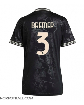 Billige Fotballdrakt Juventus Gleison Bremer #3 Replika Tredjedrakt Dame 2025-26 Kortermet Billige Fotballdrakt Juventus Gleison Bremer #3 Replika Tredjedrakt Dame 2025-26 Kortermet